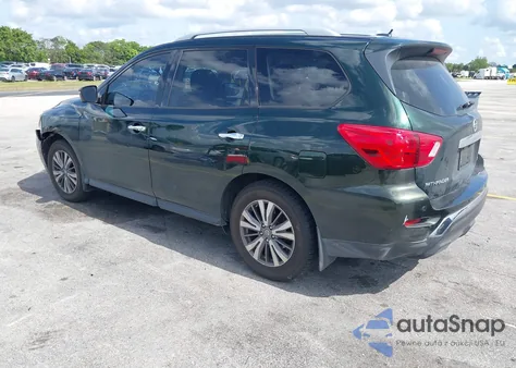 2018 Nissan Pathfinder Sl from USA, damaged, VIN 5N1DR2MN0JC614163
